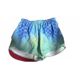 NEW BOA women's elite printed split short in mermaid